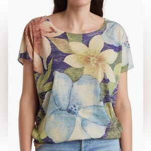 Floral Print Women's shirt nwt